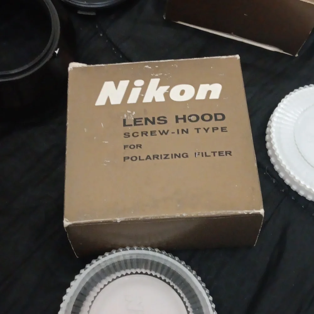 Vintage Nikon Lens Hoods